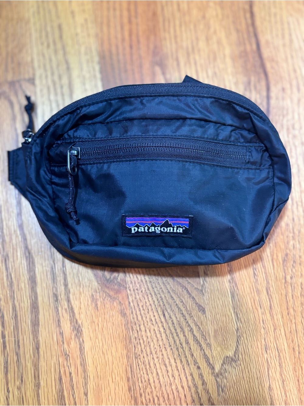 Patagonia Terravia Mini Hip Pack 1L Black Hiking Travel Belt Bag